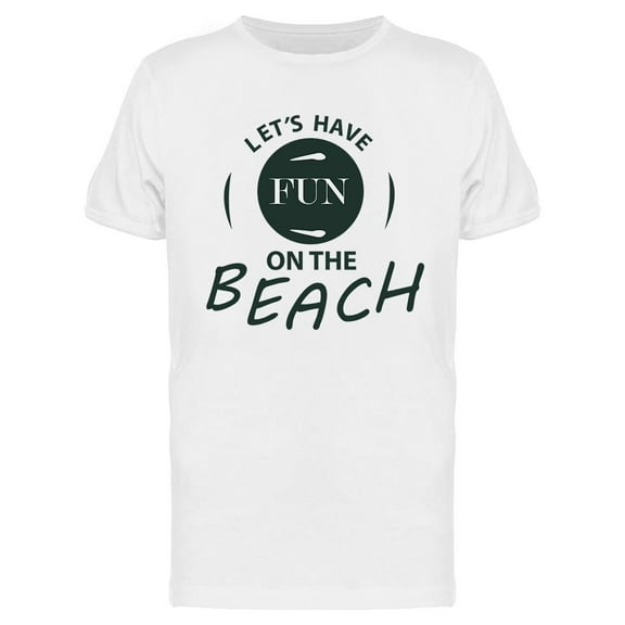 Beach Party Invitation For All T-Shirt Men -Image by Shutterstock, Male Medium