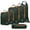 Green and Brown, variant on Compression Packing Cubes - Travel Organizers (Dusty Rose) by TRIPPED Travel Gear