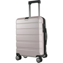 KROSER 20" Hardside Carry-On Luggage, Matte Purple