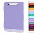 thumbnail image 1 of Portapapeles Piasoenc con almacenamiento A4 morado para enfermeras y profesores, 1 of 7
