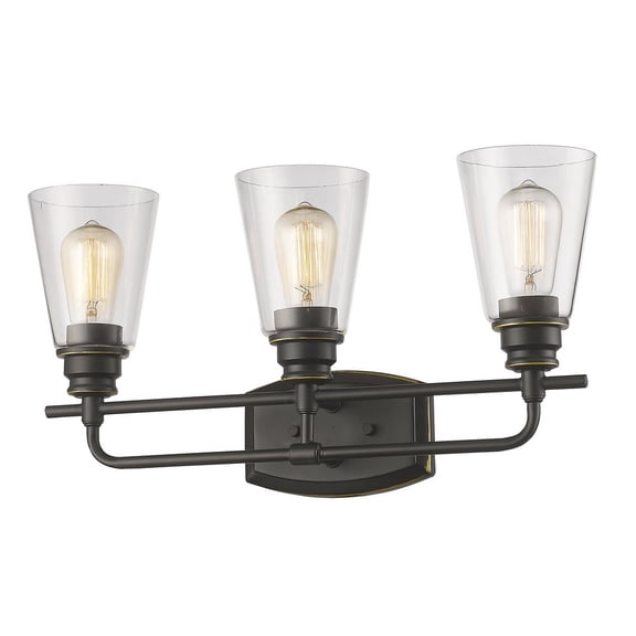 Z-Lite Annora 3 Light Vanity Light in Olde Bronze