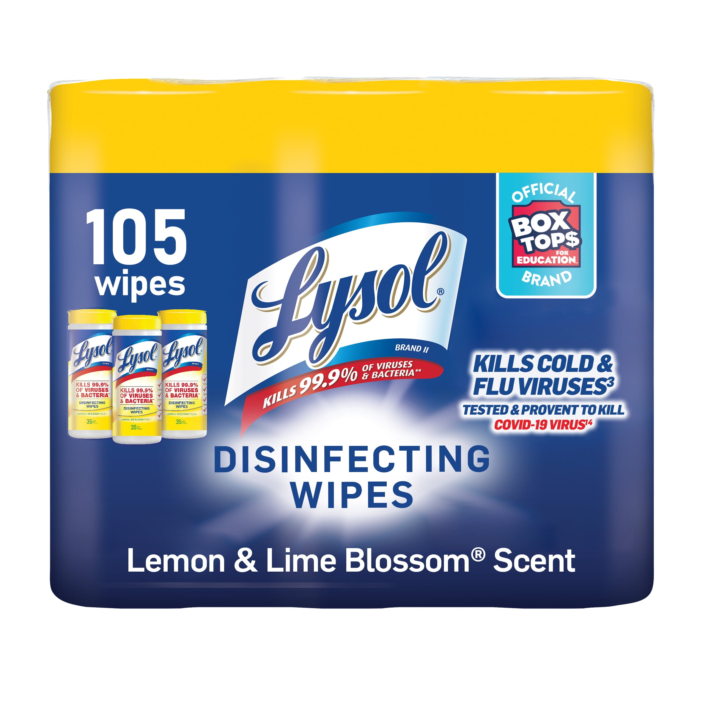 Lisol Cleaning Wipes 4 pack 