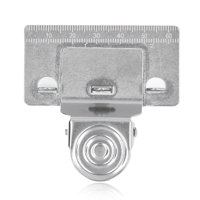 Measuring Tape Clip Tool, Stable Clamping High Efficiency Stainless Steel Tape Corners Clamp With Scale Lines For Industrial Projects