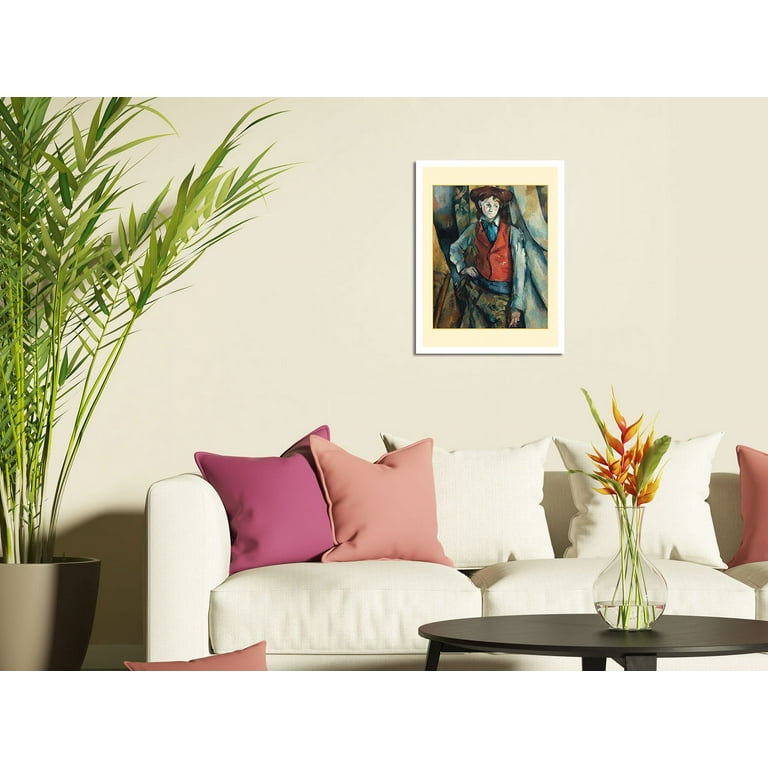 Boy in a Red Vest (Le Garçon au Gilet Rouge) From an Original