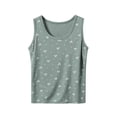 thumbnail image 2 of Favoffer Women's Pullover Tank Top Round Neck Sleeveless Bow Print Modal Breathable Stretch Casual Layering Daily Outerwear Summer Blouse, 2 of 5