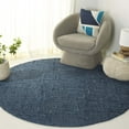 thumbnail image 2 of SAFAVIEH Ebony Nanette Diamond Area Rug, Navy, 6' x 6' Round, 2 of 10