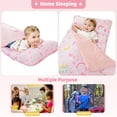 thumbnail image 6 of Softan Toddler Kid Nap Mat for Preschool, Girls Pink Princess Daycare Kindergarten Slumber Bag, 6 of 7
