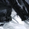 thumbnail image 3 of jinwen 4/2 Passenger Golf Cart Storage Zipper Cover for Club Car Waterproof S Black, 3 of 9
