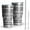 Black Geometric Triangle, variant on 30oz Black Geometric Triangle Chevron Pattern Tumblers Stainless Steel Tumbler with Lid and Straw,Vacuum Insulated Double Wall Travel Tumbler Cups Mug with Cleaning Brush for Coffee,Tea