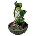 thumbnail image 3 of Angelo Décor fontaine gnome saupoudrée d'été, 3 of 5