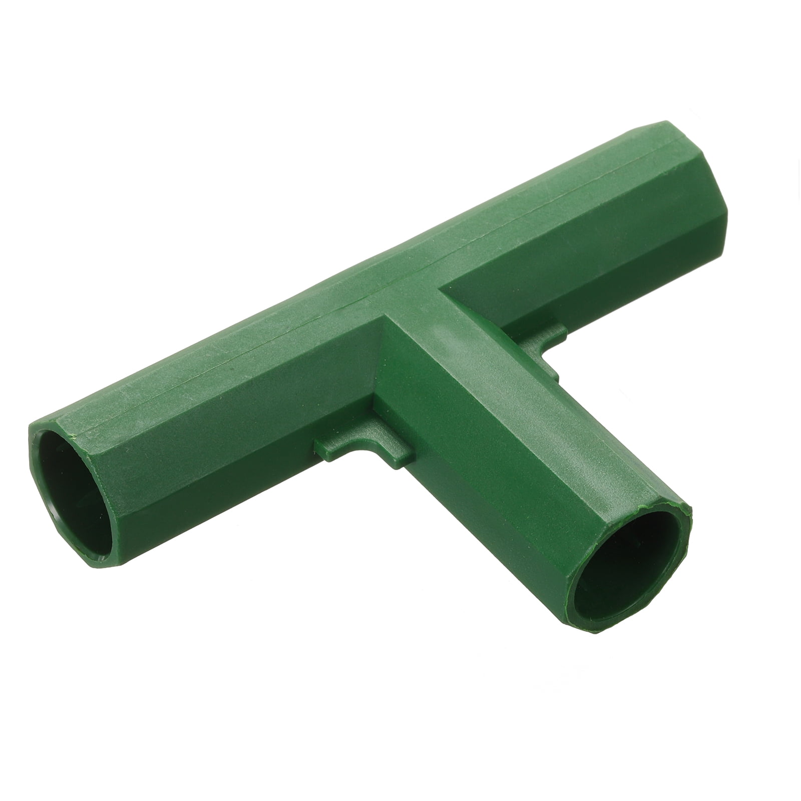 Unique Bargains 4Pcs Greenhouse Frame Connector Pipe Fitting Tool 3.9" x 2.4" x 0.8" Green
