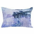 Abstract Purple Throw Pillow Cover, Modern Minimalism Art Painting