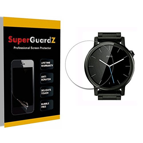 [8-Pack] For Moto 360 46mm [2nd Generation] - SuperGuardZ Anti-Glare Matte Screen Protector, Anti-Fingerprint, Anti-Scratch, Anti-Bubble