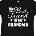 thumbnail image 4 of Inktastic My Best Friend is My Grandma with Hearts Boys or Girls Toddler T-Shirt, 4 of 5