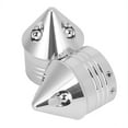 thumbnail image 3 of FLAMEEN Motorcycle Refitting,Aluminum Alloy Tine Front Axle Cap Universal Nut Cover Motorcycle Refitting Fit For VRSC XG XL,Front Axle Cap For XG, 3 of 7