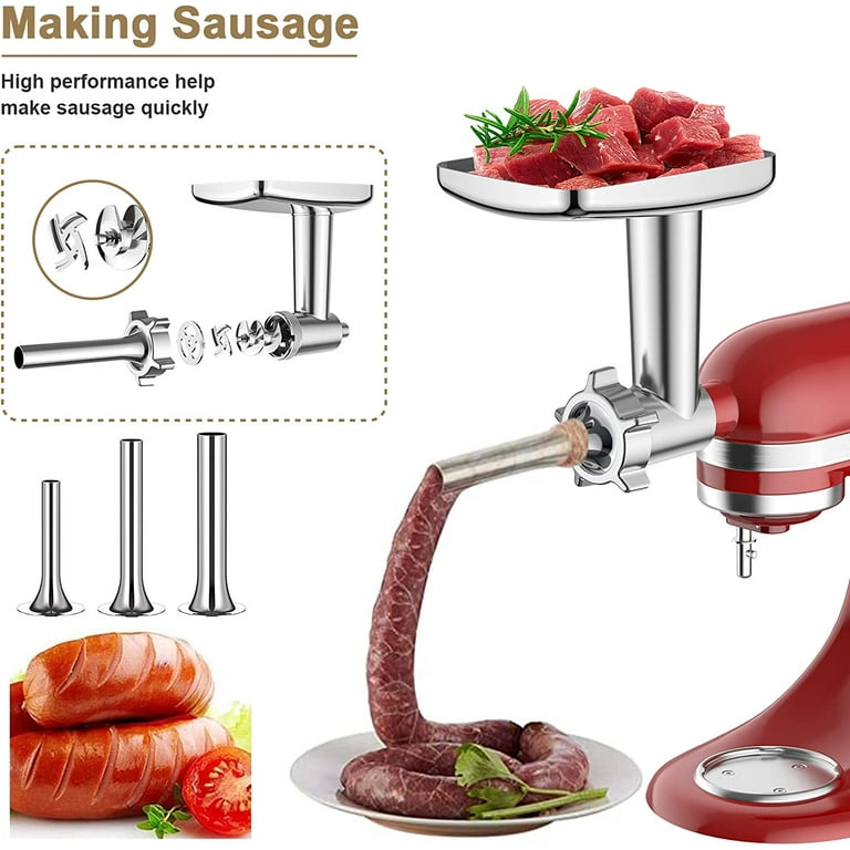  InnoMoon Sausage Stuffer Kit for Kitchenaid plastic