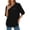 Black, variant on Womens Athletic Tops Floral Embroidered Button Down Shirt Loose Fit Casual Summer Blouse Top for Women White M