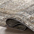 thumbnail image 5 of nuLOOM Charvi Distressed Medallion Fringe Area Rug, 5' x 7' 10", Charvi Light Brown, 5 of 8
