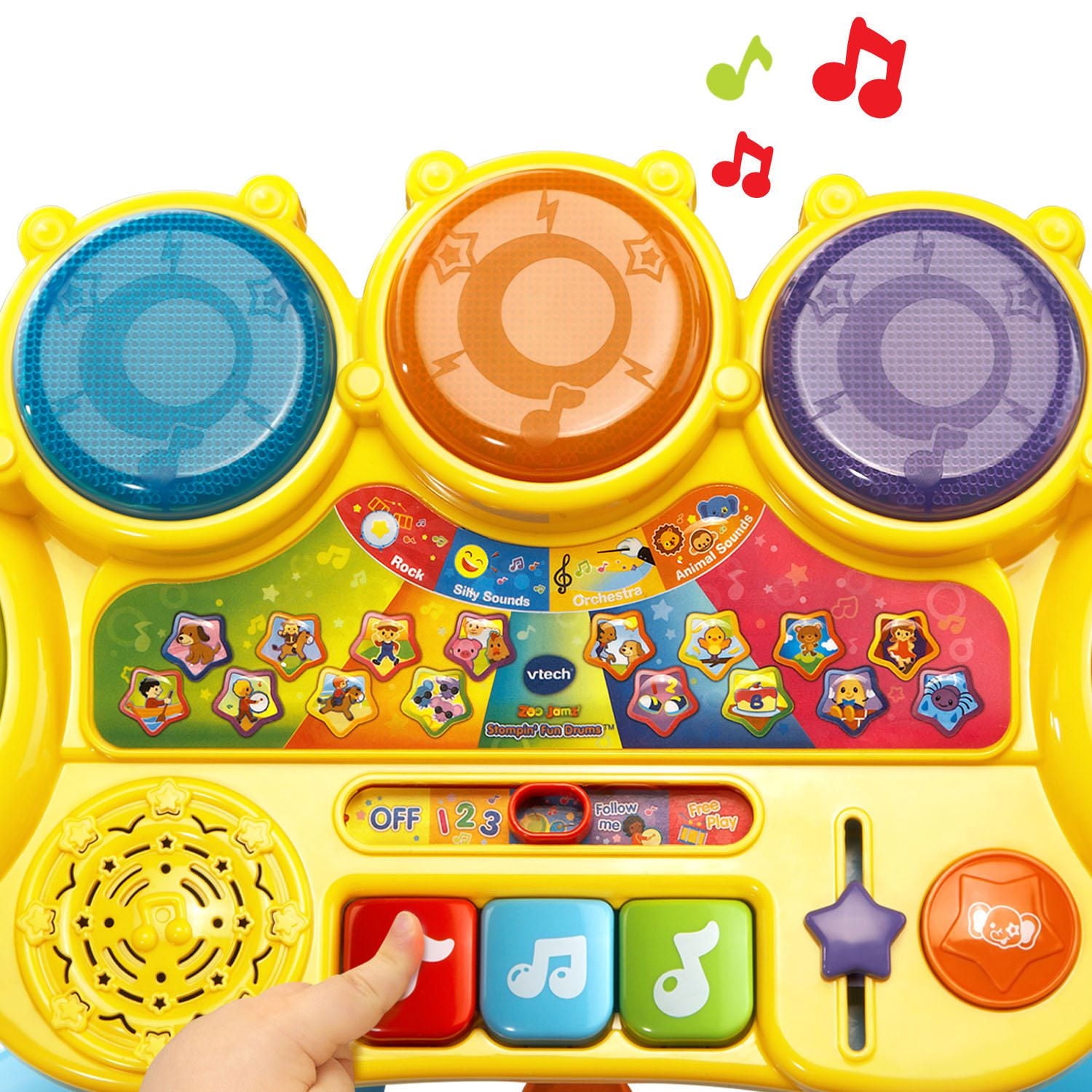 VTech Zoo Jamz Stompin' Fun Drums- English Version