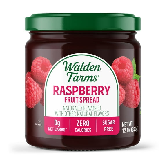 Walden Farms Calorie Free Fruit Jam & Jellies Flavors: Raspberry, Pack: Case of 6