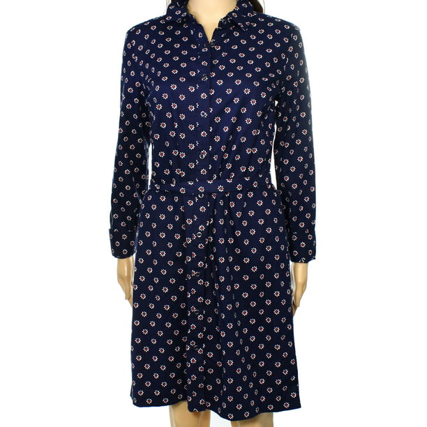 Tommy Hilfiger - Tommy Hilfiger NEW Navy Blue Womens Small S Floral ...