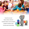 thumbnail image 3 of Blocs de Construction Animaux, Kit Éducatif de Blocs de Construction Souples Développement des Compétences de Réflexion pour Préscolaire pour Enfants Type 1,Type 2,Type 3, 3 of 7