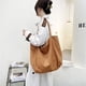 thumbnail image 5 of Umhängetasche Damen Groß Handtasche Schultertasche Cord Tasche Damen Crossbody Tasche Einkaufstasche Damen Shopper-40*40*23cm (Beige), 5 of 5