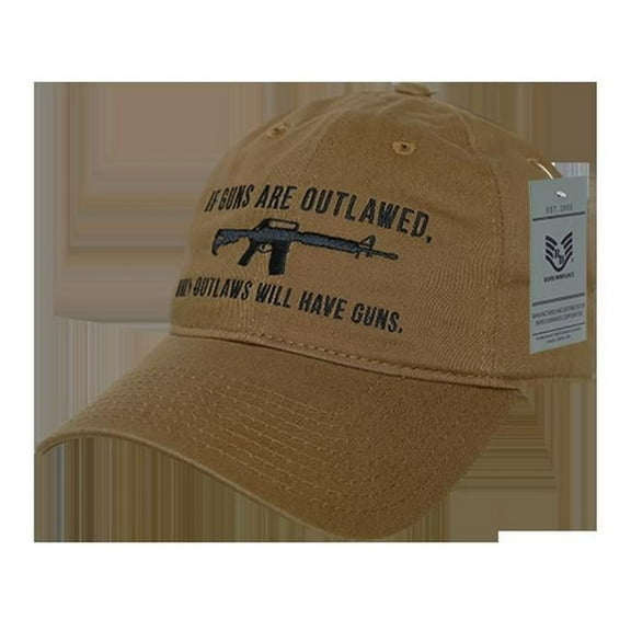 Rapid Dominance  Relaxed Graphic Cap - Coyote, Outlaw