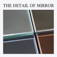thumbnail image 4 of Grander Images GJ003-60 24 in. Tinted Glass Frameless Round Mirror - Grey, Gold & Orange, 4 of 6