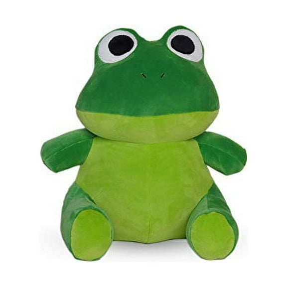 Avocatt Green Frog Plush Toy - 10 Inches Stuffed Animal Plushie - Hug and Cuddle with Squishy Soft Fabric and Stuffing - Cute Toy Gift for Boys and Girls