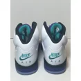 thumbnail image 5 of Ni - ke Ni - ke Air Jordan 5 Retro Grape 2025 White Emerald Green Men’s Size 13 HQ7978 100, 5 of 5