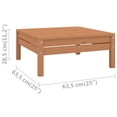 thumbnail image 5 of vidaXL Garden Footstool Honey Brown Solid Pinewood, 5 of 5