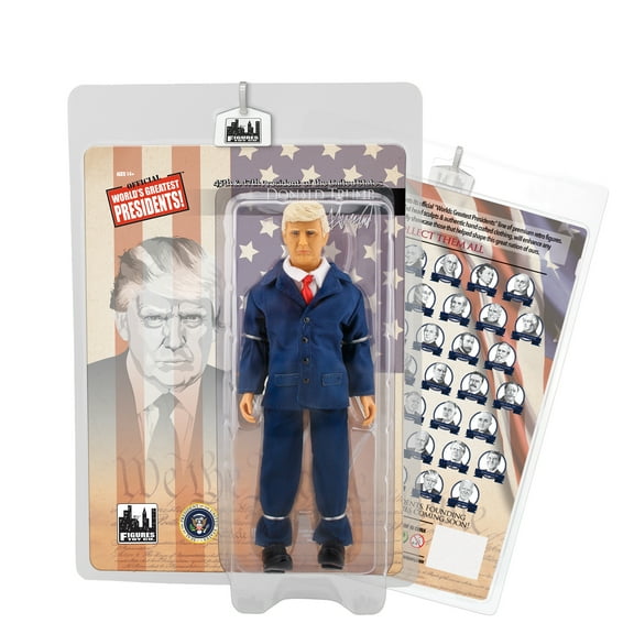 US Presidents 8 Inch Action Figures Series: Donald Trump [Blue Suit]