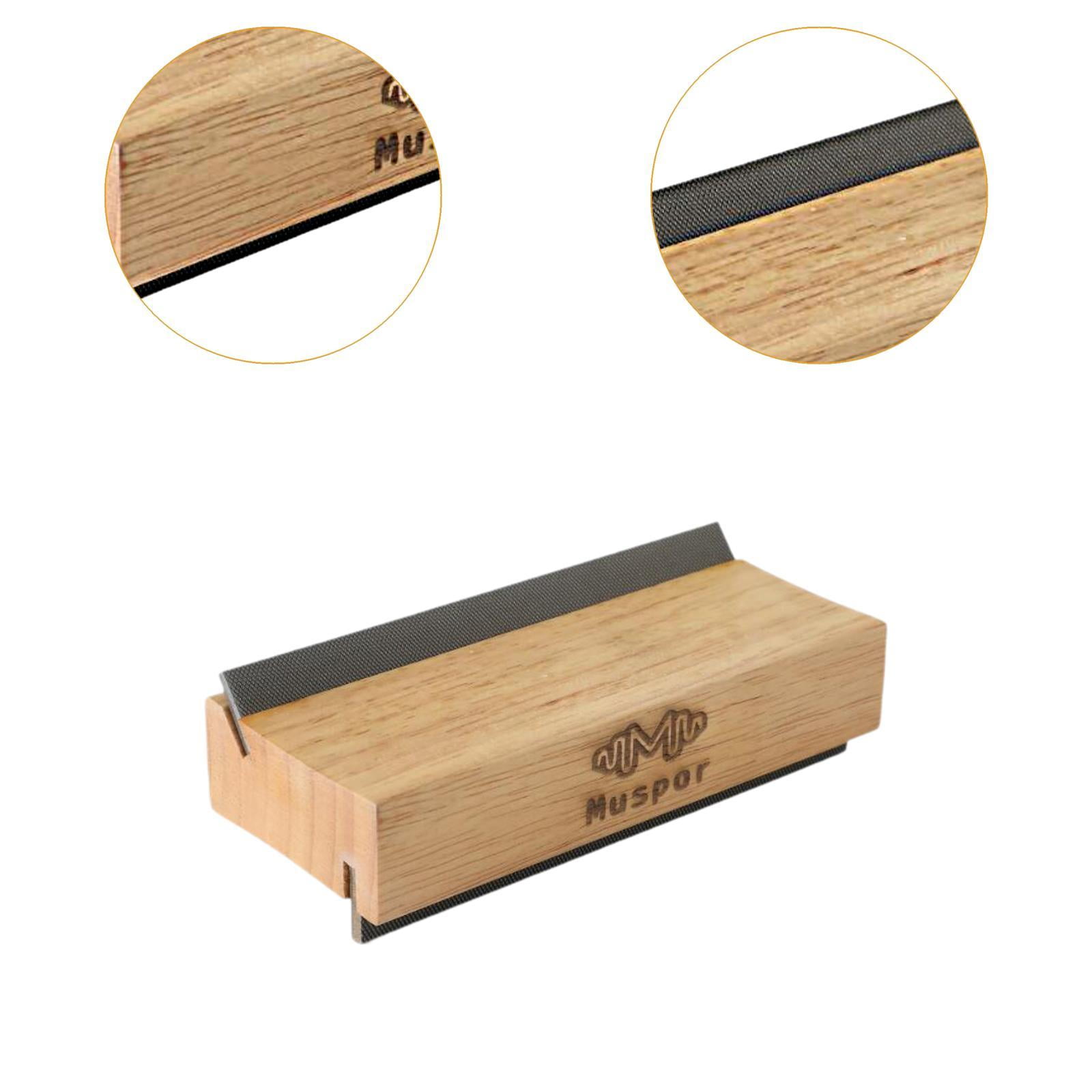 LeeQinersw 2 in 1 Guitar Bass Fret End Dressing Fret Universal Fret Beveling File for Banjo