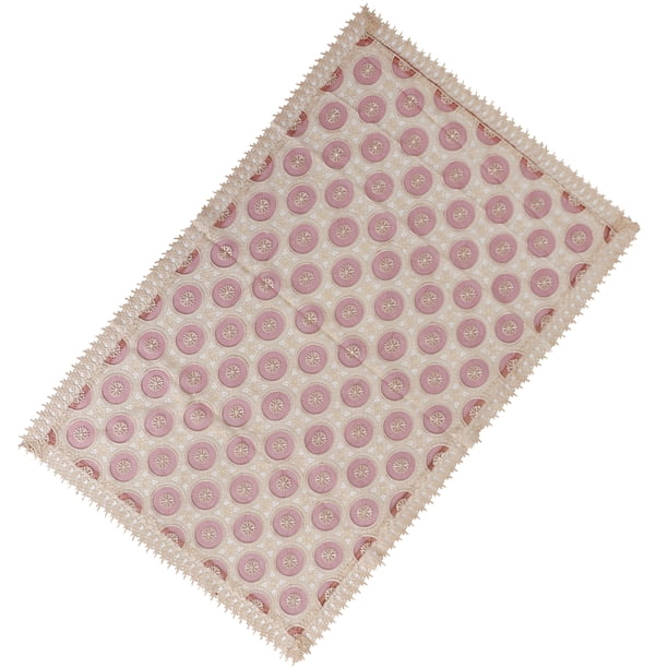 Mantel rectangular/cuadrado/de poliéster lavable Vino Tinto 150x100cm