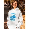 thumbnail image 2 of Venice Beach California Car Hoodie Women -SPIdeals Designs, Female x-Large, 2 of 4