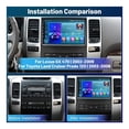 thumbnail image 2 of Estereo Toyota Land Cruiser Prado 120 Lexus GX Carplay, 2 of 7
