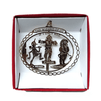 Wizard Of Oz Christmas Ornament If I Only Had A Heart A Brain & Courage