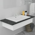 thumbnail image 3 of vidaXL Wash Basin Built-in Sink Vanity Sink Bathroom Basin Bath Sink Ceramic, 3 of 21