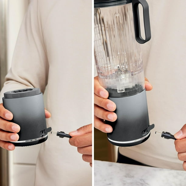 新品NINJA☆BlASTMAX Ninja - Blast™ Max 22oz - Portable Blender - Cool Grey