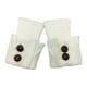 thumbnail image 2 of 1 par de calcetines de punto de ganchillo para mujer, calcetines cortos de invierno blanco, 2 of 9