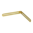 thumbnail image 4 of Adjustable Corner Code, 2 Pack 165x200mm - Stainless Steel 90-degree L-Shape Corner Brace, for Fixed (Gold), 4 of 5