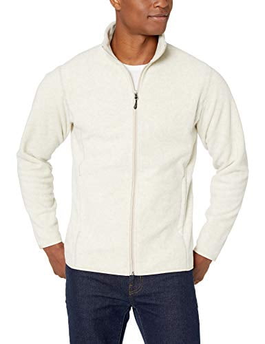 Essentials Mens Full-Zip Polar Fleece Jacket 