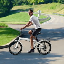 20 Inch Camping Bicycle Height Adjustable Folding Bike,Bike for Adult 7 Speed Shifter,City Bike Bicycle