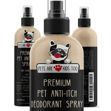 Premium Pet Anti Itch Spray & Scent Freshener! ALL NATURAL & Hypoallergenic! Soothes Dogs & Cats Hot Spots, Itchy, Dry, Irritated Skin! Reduces Odor & Allergy Relief! Smells Amazing! (1