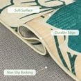 thumbnail image 6 of DEORAB 8'x10' Outdoor Rug Chenille Patio Carpet Three-Layer Material Imitation Silicone Spot Molding Camping Outside RV Mat,Green, 6 of 9