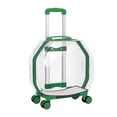 thumbnail image 1 of Universal Pet Trolley Case Maleta Pet Carrier Arcylic Travel Carrier Bag para acampar Caminar Viajes Senderismo libre , Verde Sunnimix Maleta con ruedas para gatos, 1 of 8