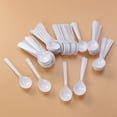 thumbnail image 3 of Kelingqi 88PCS Plastic Spoons Round Head Design Soup Spoon Disposable Cutlery Party Spoons (White), 3 of 5
