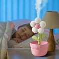 thumbnail image 5 of Home-use Small Flower Humidifier, USB Desktop Humidifier, Large Mist Cool Mist Humidifier for Bedroom Office, Quiet Ultrasonic Air Humidifier for Home Indoor Plants Nursery, Portable Mini Humidifier, 5 of 7