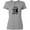AC-Heather Grey, variant on Inktastic Hunting Girls Hunt Too Only Prettier with Doe and Arrow Women's T-Shirt